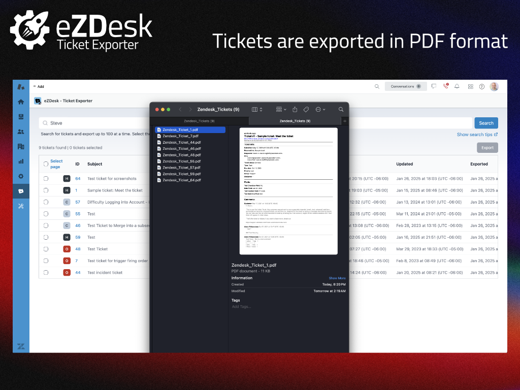 Preview image of app